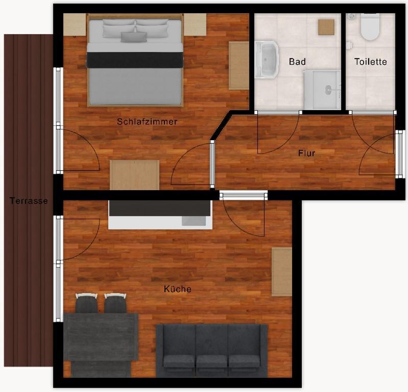 שלאדמינג Apartments Luidold מראה חיצוני תמונה