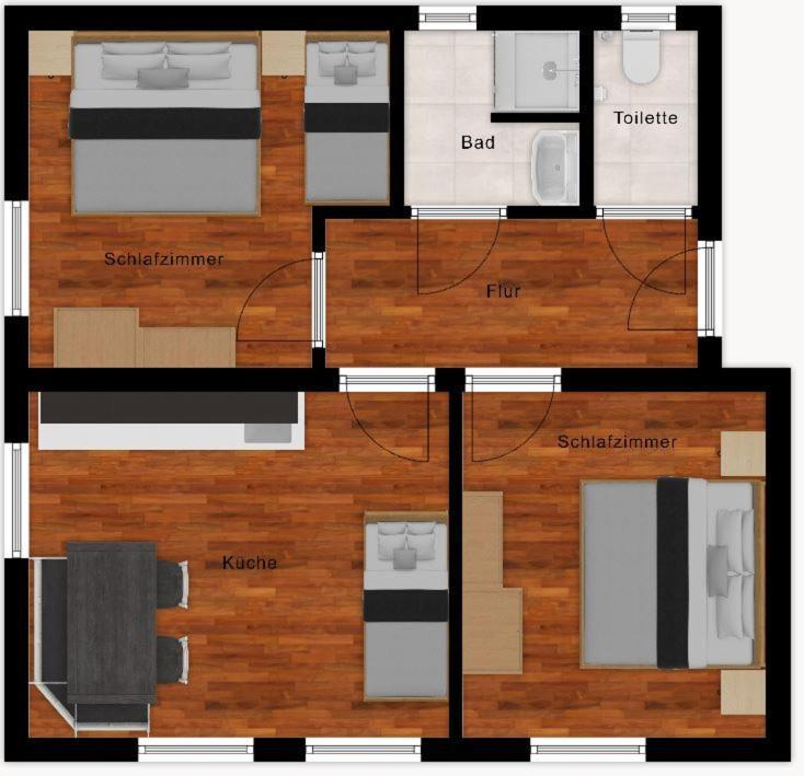 שלאדמינג Apartments Luidold חדר תמונה